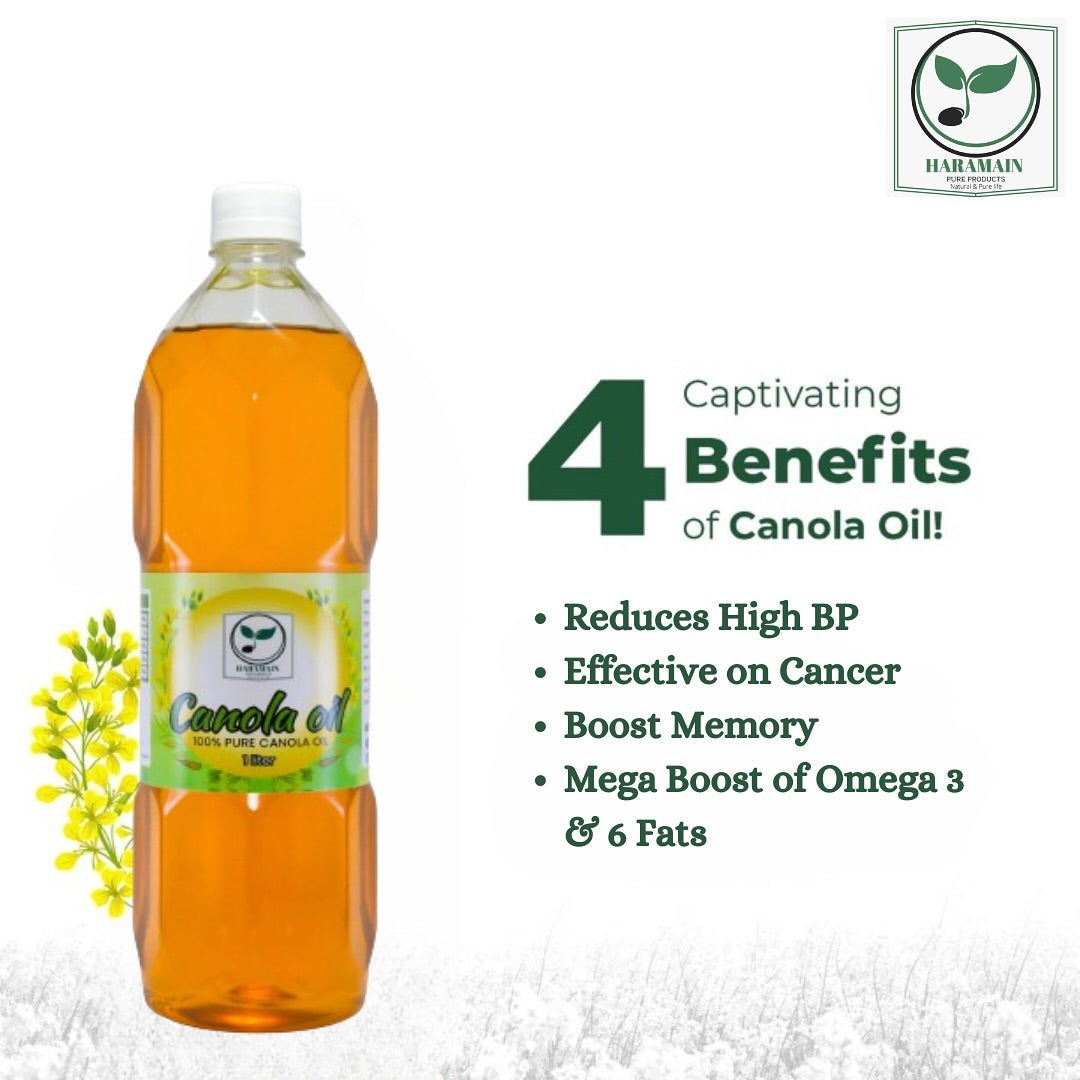 Canola Oil Cold-pressed HARAMAIN PURE PRODUCT