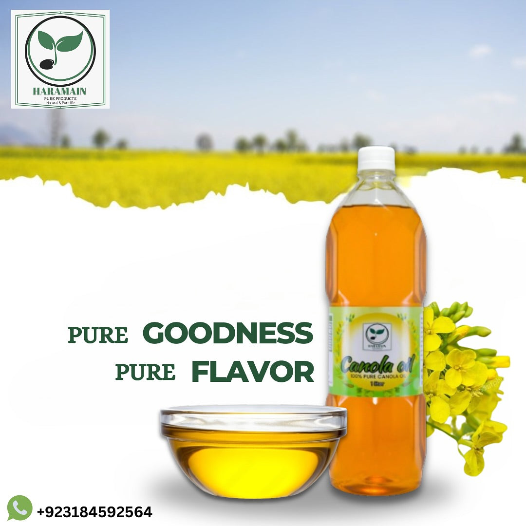 Canola Oil Cold-pressed HARAMAIN PURE PRODUCT