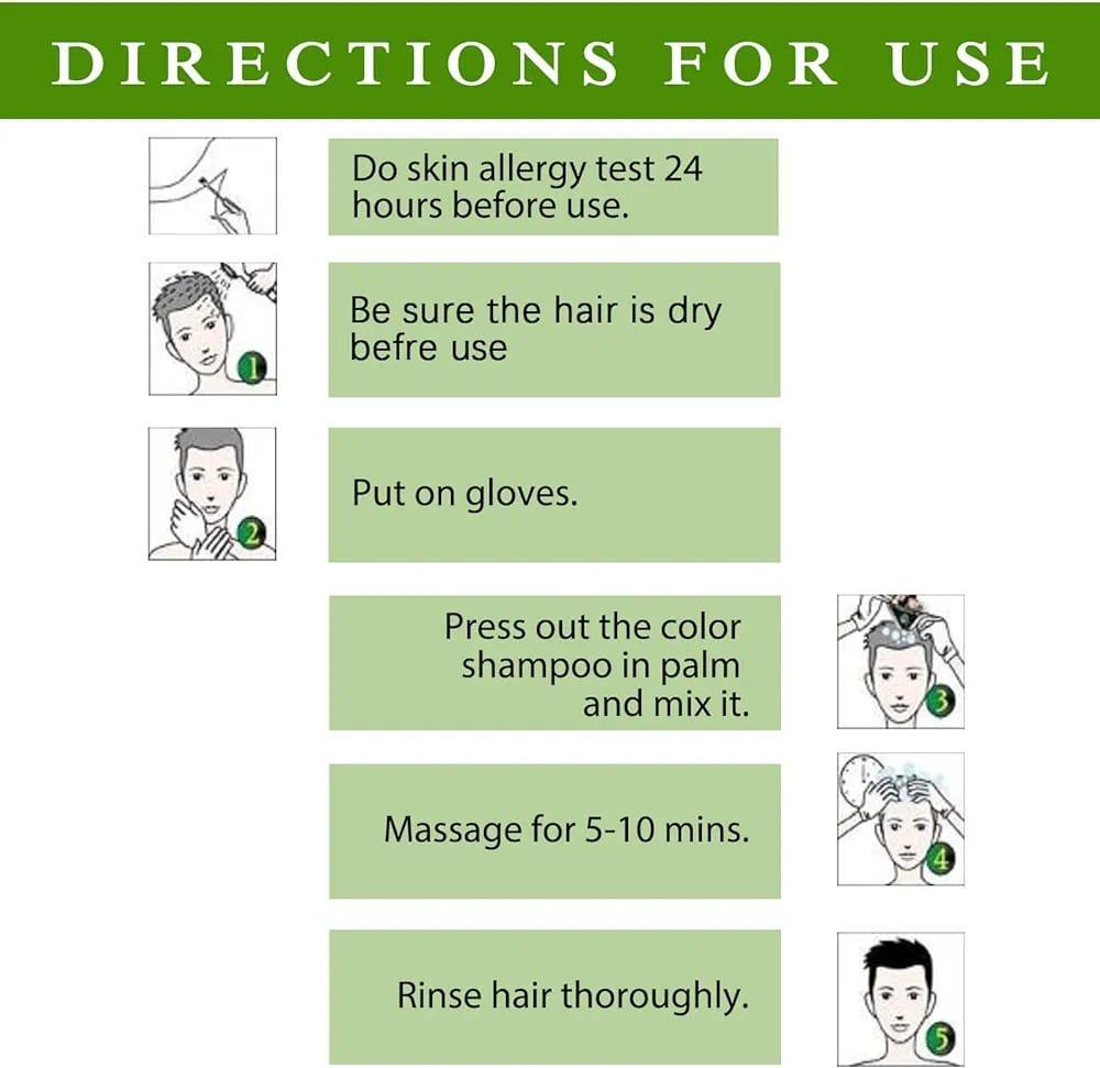 Hair Color Shampoo – 400 ml | Instant Color & Nourishing Shine