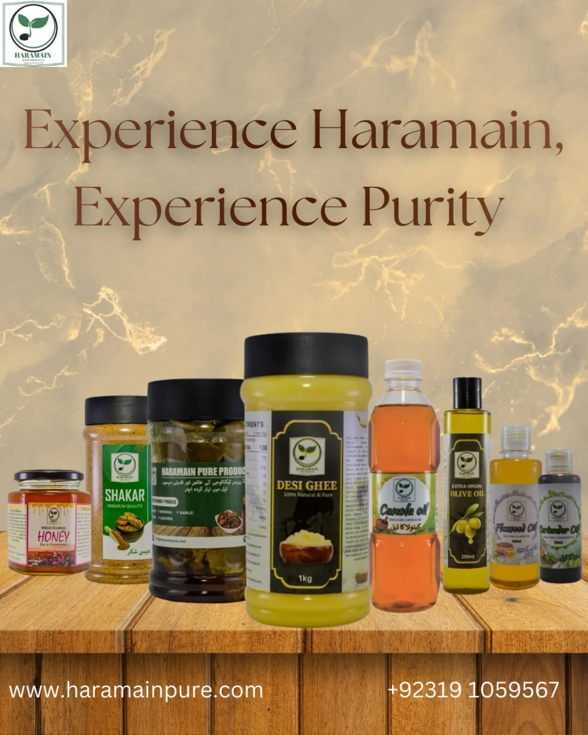 Natural &amp; Pure Products Collection