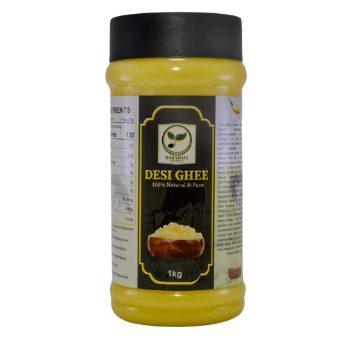 Pure Desi Ghee made from fresh milk by Haramain Pure Products