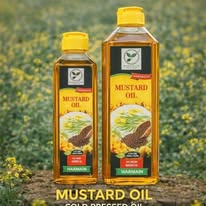 🌿 Haramain Pure Products Cold Pressed Mustard Oil – 100% Pure &amp; Natural