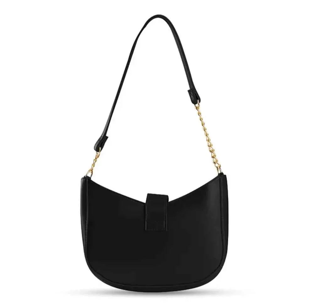 Girls Black PU Leather Hand Bag – Stylish &amp; Elegant