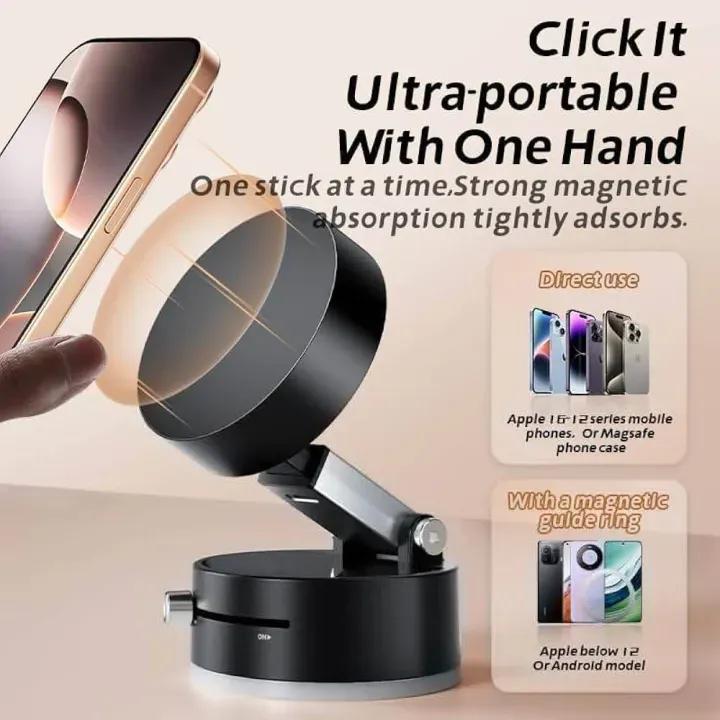 360° Magnetic Mobile Holder – Strong Car Phone Mount