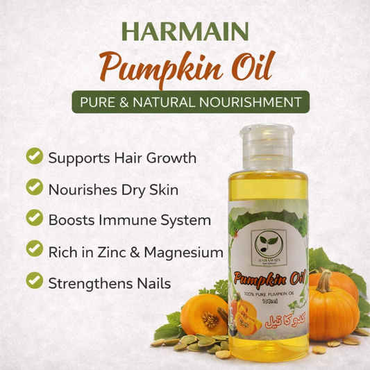 Haramain Pure Products Cold Pressed Pumpkin Seed Oil – 100% Pure &amp; Natural
