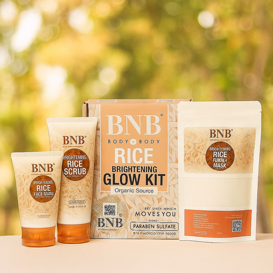 BNB 3-in-1 Rice Extract Facial Care Kit –KORIAN SKIN