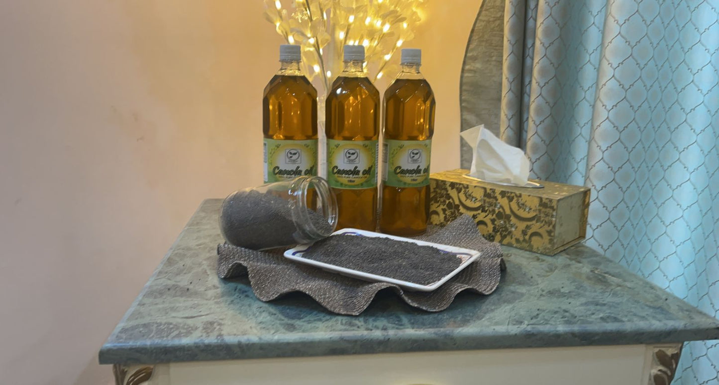 Canola Oil Cold-pressed canola oil