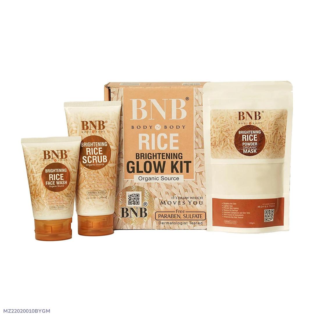 BNB 3-in-1 Rice Extract Facial Care Kit –KORIAN SKIN