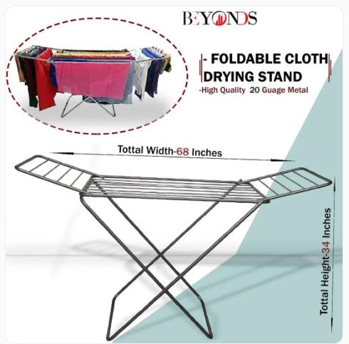 Foldable Clothes Drying Stand